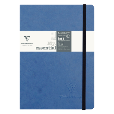 CLAIREFONTAINE AgeBag MyEss A5 793434C Carnet dot bleu 96 f.