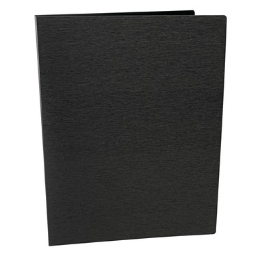 KOLMA Classif.a.anelli LineaVerde A4 02.130.06 nero, PP, Sand, recycling