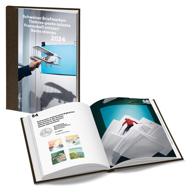 Libro annuale dei francobolli svizzeri 2024