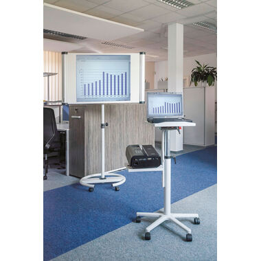MAUL Flipchart MAULsolid 174.50 flip2use, pied