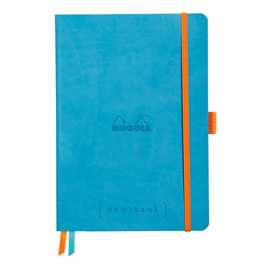 RHODIA Goalbook Carnet A5 117576C Softcover turquoise 240 f.