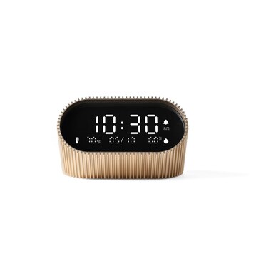 Lexon Digital Alarm Clock Ray Gold