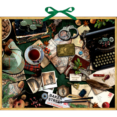 COPPENRATH Adventskalender 59x47cm 71548 Krimi Advent Sherlock Holmes