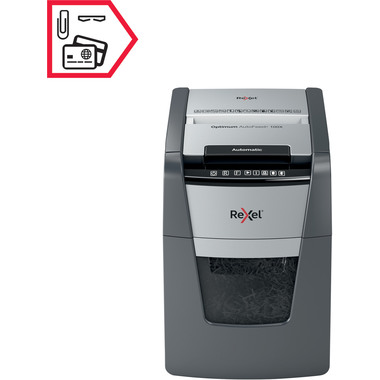 REXEL Destructeur docu. Optimum AF+ 2020100XCH 100X, P-4, 34lt