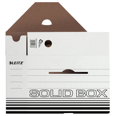 LEITZ Solid Box A4 6128-00-01 blanc 100x257x330mm