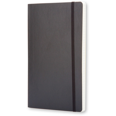 MOLESKINE Carnet Soft A5 718-6 quadrillé noir