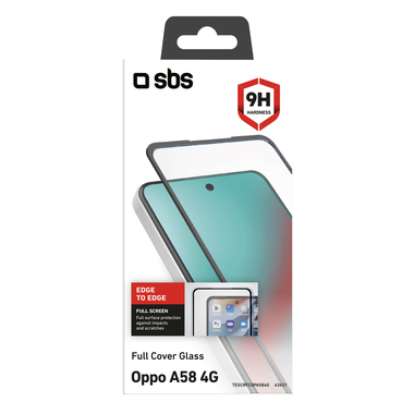 Film de protection en verre trempé pour Oppo A58 4G