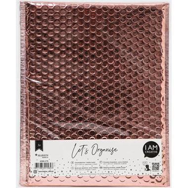 I AM CREATIVE Borsa regalo Let`s Organize MAA4088.078 rame metallico 3 pezzi