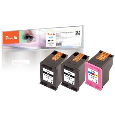 Peach Multi Pack Plus, compatibili con HP No. 300, CC640EE, No. 300 color, CC643EE
