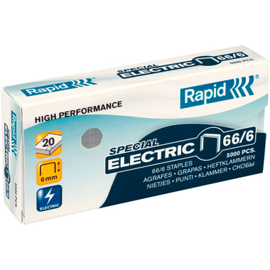 RAPID Heftklammern Strong 66/6 mm 24867800 verzinkt 5000 Stück