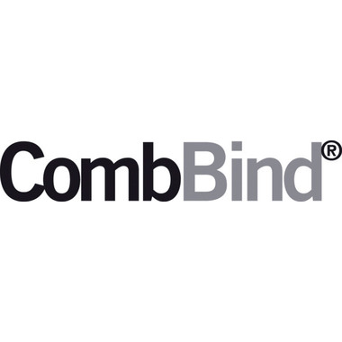 GBC Plastikbindrücken 6mm A4 4028173 schwarz, 21 Ringe 100 Stück