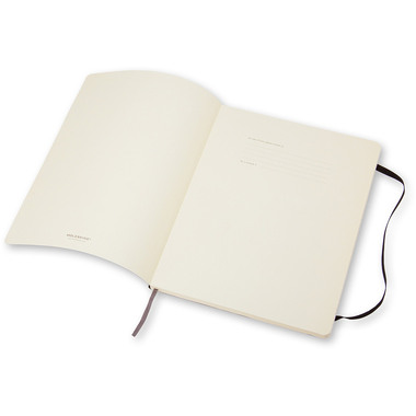 MOLESKINE Carnet Soft XL 722-3 ligné noir