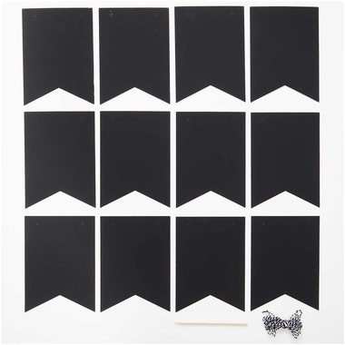 RICO DESIGN Girlande Kratzpapier 500048