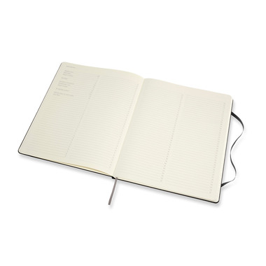 MOLESKINE Notizbuch Pro 27,9x21,6cm 620855 schwarz, 192 Seiten