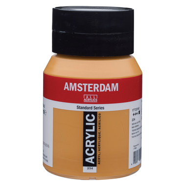 AMSTERDAM Peinture acrylique 500ml 17722342 siena nature 234