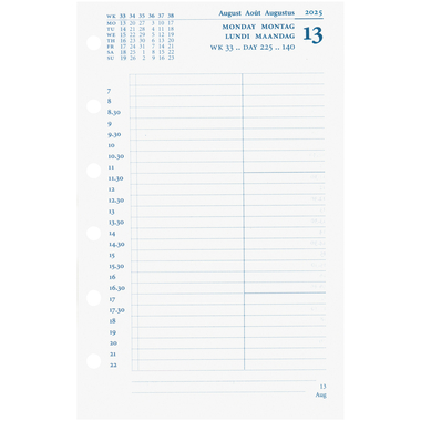 SUCCES Agenda Junior 2025 842209000025 1T/1S Ersatzkal. 8x12.5cm