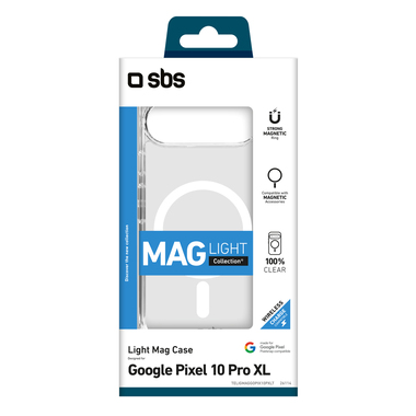 Slim transparent cover for Google Pixel 10 Pro XL | SBS