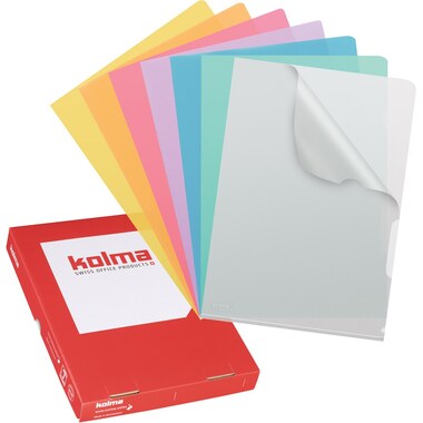 KOLMA Sichtmappe VISA Superstrong A4 59.464.00 farblos, lisse 100 Stk.