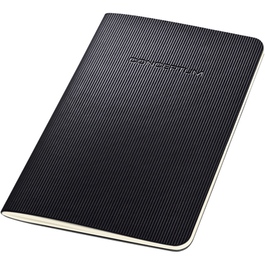 CONCEPTUM Notizheft CONCEPTUM Softc. A6 CO865 Softwave,black,rigato