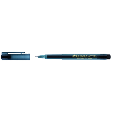 FABER-CASTELL Fineliner Broadpen 1554 0.8mm 155499 schwarz