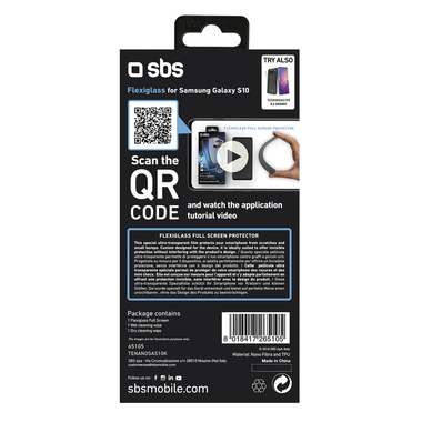 Ultra-resistant protective glass for Samsung Galaxy S10