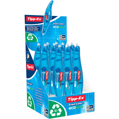 TIPP-EX Korrekturroller Exactliner 8104755 ECOlution 5mmx6m 10 Stück
