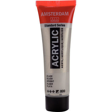 AMSTERDAM Acrylfarbe 20ml 17048000 Silber 800