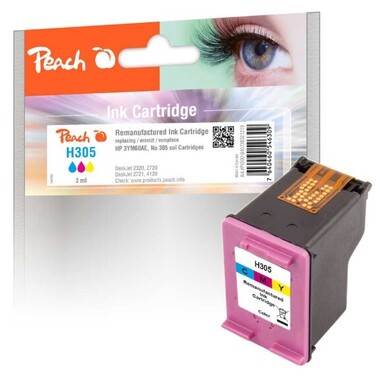 Peach Druckkopf color kompatibel zu HP No. 305 C, 3YM60AE
