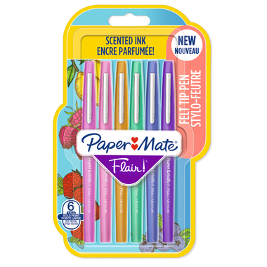 PAPERMATE Faserschreiber Flair 0.7mm 2138466 Scented, ass. 6 Stück