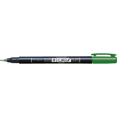 TOMBOW Kalligraphie Stift Hard WS-BH07 Fudenosuke, grün