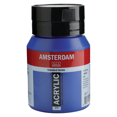 AMSTERDAM Colore acrilici 500ml 17725702 blu 570