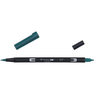 TOMBOW Dual Brush Pen ABT 277 verde scuro