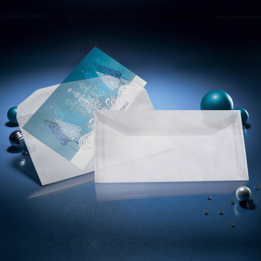 SIGEL Enveloppes C6/5 DU130 transparent, 90g 25 pcs.