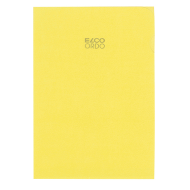 ELCO Dossier Ordo A4 29490.74 transparent, jaune 100 pièces