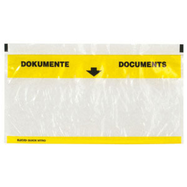 ELCO Dokumentent. Quick Vitro C6/5 29003.00 transparent/gelb 250 Stk.