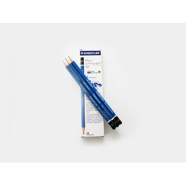 STAEDTLER Crayon MARS 4B 100-4B Lumograph 100