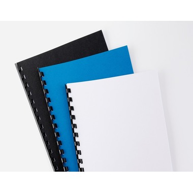 GBC LeatherGrain Cover A3 T22410029 noir 100 pcs.