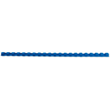 GBC Plastikbindrücken 14mm A4 4028238 blau, 21 Ringe 100 Stück