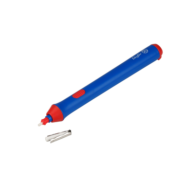 LÄUFER Gomma elettrica 69607 blu, con accessoires
