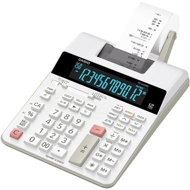 CASIO Calculatrice impr. FR2650RC 12 chiffres gris