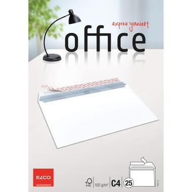 ELCO Envelope Office w / o window C4 74477.12 100g, white 25 pcs.