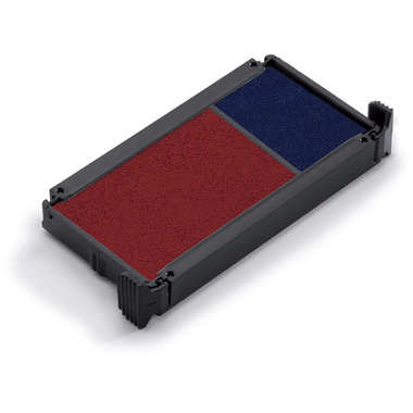 TRODAT Tampon encreur 6/4912EKRB rouge/bleu