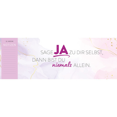 ARS EDITION Tischkalender 2025 13303 aus Träumen 1W/1S DE 297x115mm