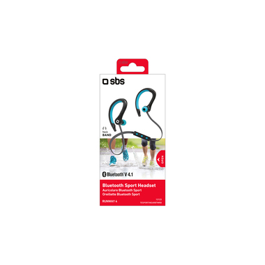 Oreillette sport stéréo Runway 4, avec bouton de réponse bluetooth 4.1.