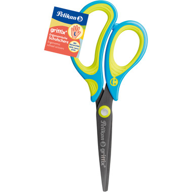 PELIKAN Display Schere Griffix 605380 spitz, ass. 12 Stk.