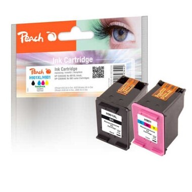 Peach Spar Pack Druckköpfe kompatibel zu HP No. 901XL, CC654AE, CC656AE