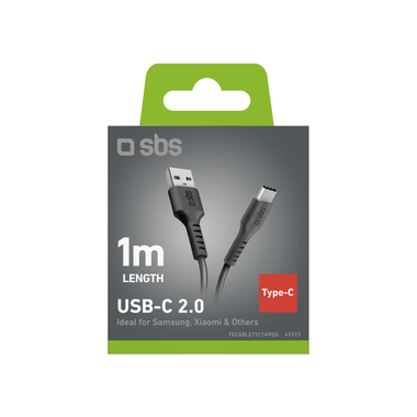 Datenübertragungs- und Ladekabel Typ C - USB 2.0 | SBS