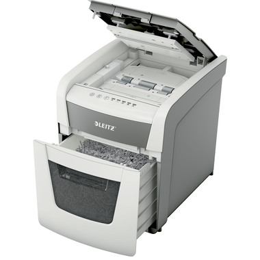 LEITZ Aktenvernichter IQ AF 80352000 Small Office 50, P-4, 20lt
