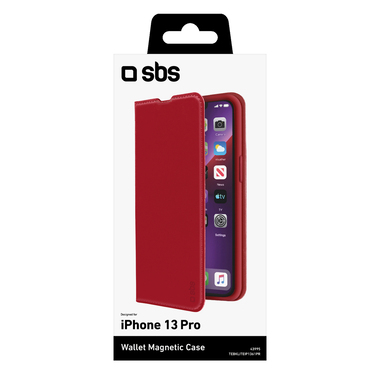 Etui avec poches de rangement pour iPhone 13 Pro