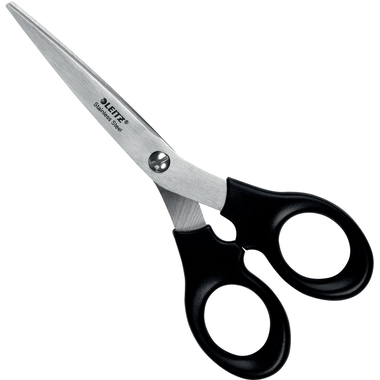 LEITZ Edelstahl Schere 16.5cm 5423-00-95 schwarz